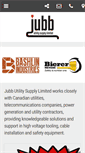 Mobile Screenshot of jubbutility.com