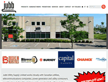 Tablet Screenshot of jubbutility.com